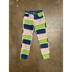 Ragged Priest Jeans Patchwork Floral High-Rise Pants - Size 30 – Retro Statement